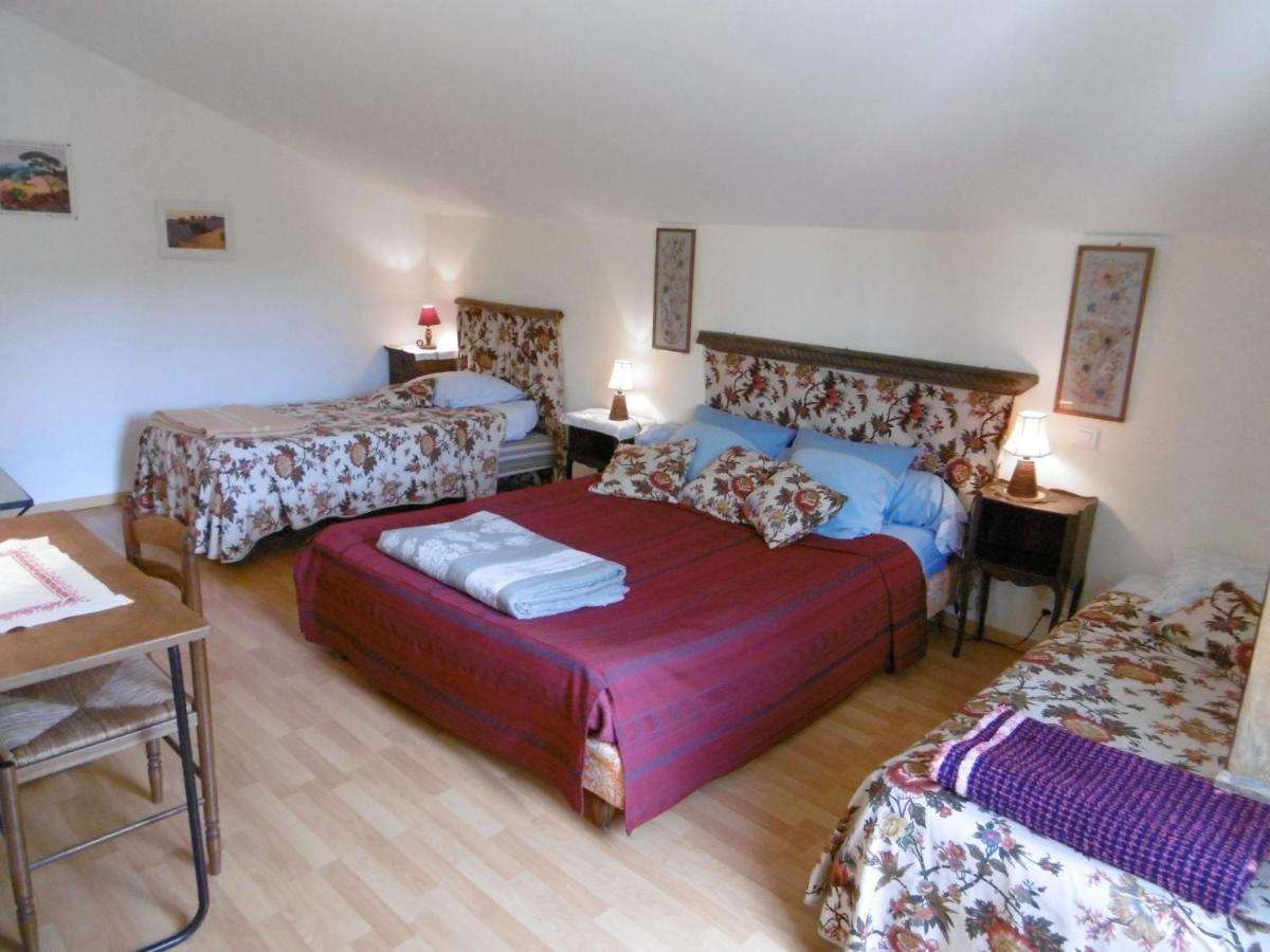 Le Val Leron Bed & Breakfast Valaurie Ngoại thất bức ảnh